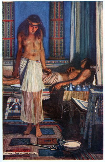 Attirant le serpent du destin, illustration de 